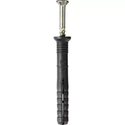 Дюбель-гвоздь полипропиленовый, потайный бортик, 8 x 60 мм, 60 шт, STAYER Master 30645-08-060 30645-08-060