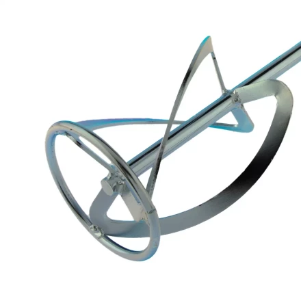 Насадка для миксера Сибртех 848977, для легких растворов, 120 х 590 мм, оцинкованная, хвостовик резьба М14 купить в Ханты-Мансийске