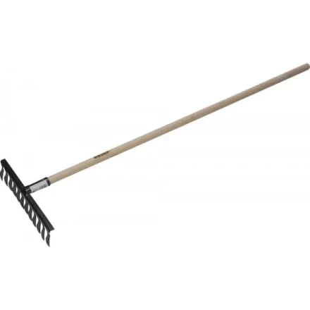 Грабли ЗУБР садовые с черенком, 12 витых зубцов 4-39581-12 купить в Ханты-Мансийске