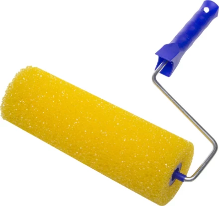 Валик &quot;СТРУКТУРНЫЙ ПОРОЛОН&quot; малярный в сборе, бюгель 6мм, 80x240мм, STAYER Profi 0365-24 купить в Ханты-Мансийске