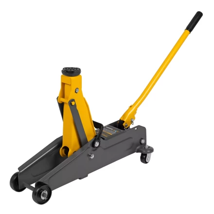 Домкрат гидравлический подкатной Denzel 51230, 2 т, 135-385 мм купить в Ханты-Мансийске