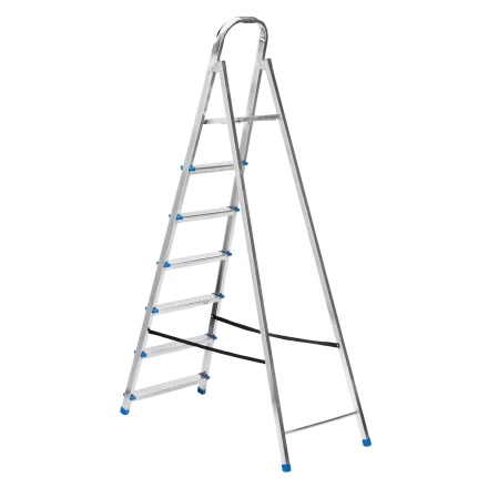 Стремянка Сибртех 97839, 7 ступеней, стальная, оцинкованная купить в Ханты-Мансийске