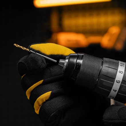 Сверло спиральное по металлу Denzel 3 x 61мм, Р6М5, Golden Tip, многогранная заточка, 2шт., 718268 купить в Ханты-Мансийске