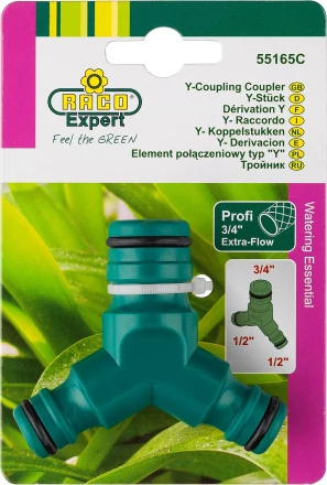 Тройник RACO &quot;PROFI EXTRA-FLOW&quot; (соединитель-соединитель-соединитель), 1/2&quot;х1/2&quot;x3/4&quot; 4252-55165C купить в Ханты-Мансийске