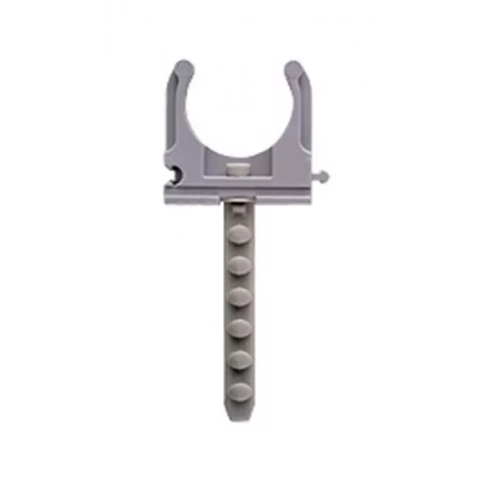 Скоба-держатель ЗУБР &quot;МАСТЕР&quot; для металлопластиковых труб, в комплекте с дюбелем, 25 мм, 5 шт 4-44956-25 купить в Ханты-Мансийске