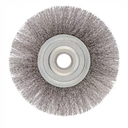 Щетка для УШМ 175 мм посадка 22,2 мм плоская витая проволока Сибртех 746667 купить в Ханты-Мансийске