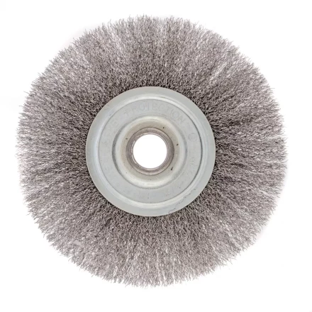 Щетка для УШМ 175 мм посадка 22,2 мм плоская витая проволока Сибртех 746667 купить в Ханты-Мансийске