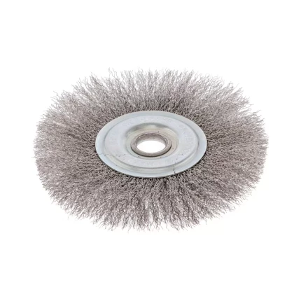 Щетка для УШМ 175 мм посадка 22,2 мм плоская витая проволока Сибртех 746667 купить в Ханты-Мансийске