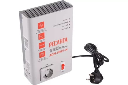 Стабилизатор напряжения АСН-550/1-И Ресанта 63/6/75 купить в Ханты-Мансийске