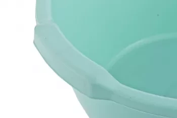Таз пластмассовый круглый 8л, бирюзовый ТМ Elfe light 92967 купить в Ханты-Мансийске