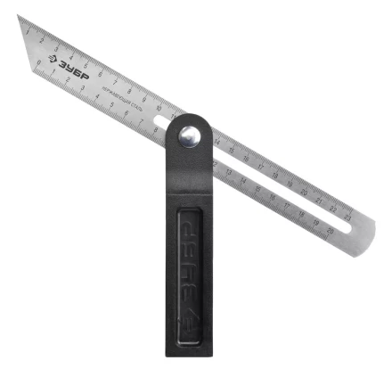 Малка-угломер ЗУБР "МАСТЕР" пластиковый корпус, полотно с гравированной шкалой 3428_z01 купить в Ханты-Мансийске