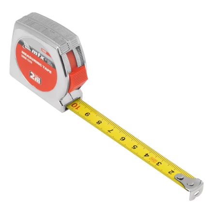 Рулетка Matrix Chrom, 2 м x 13 мм, хромированный корпус, 310329 купить в Ханты-Мансийске