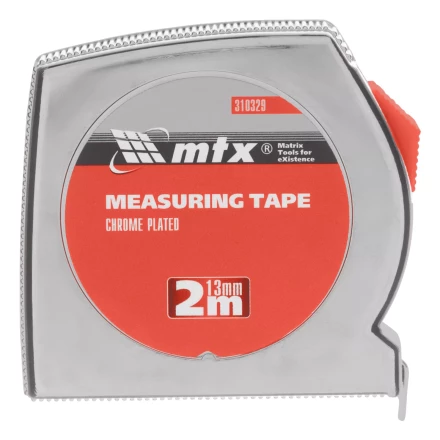 Рулетка Matrix Chrom, 2 м x 13 мм, хромированный корпус, 310329 купить в Ханты-Мансийске