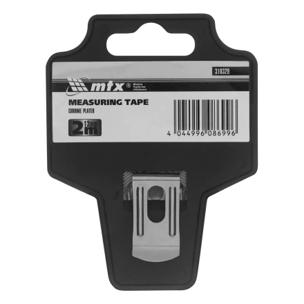Рулетка Matrix Chrom, 2 м x 13 мм, хромированный корпус, 310329 купить в Ханты-Мансийске
