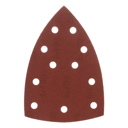 Треугольник абразивный на ворc. подложке под "липучку", перф., P 180, 150х150х100 мм, 5 шт. Denzel 738647 купить в Ханты-Мансийске