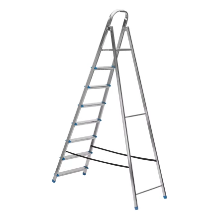 Стремянка, 8 ступеней Сибртех 97840, стальная, оцинкованная купить в Ханты-Мансийске