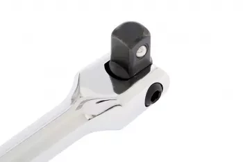 Вороток однорычажный 380 мм с квадратом 1/2&quot; на шарнире CrV хромированный MATRIX MASTER 14066 купить в Ханты-Мансийске