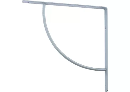 Кронштейн арочный выгнутый 150х150х20 мм серебряный СИБРТЕХ 94057 купить в Ханты-Мансийске