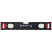 Уровень алюминиевый усиленный 400 мм MATRIX артикул 34360