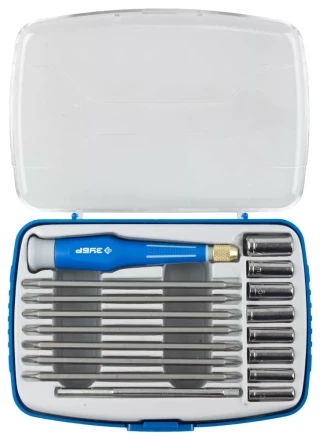 Набор ЗУБР &quot;ЭКСПЕРТ&quot; для точных работ,CR-V, 17предметов 25628-H17 купить в Ханты-Мансийске