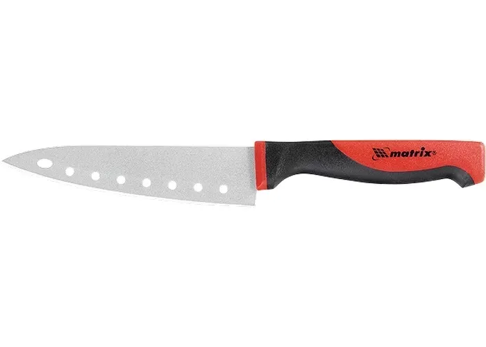 Нож поварской "SILVER TEFLON" medium 120 мм тефлоновое покрытие полотна MATRIX KITCHEN 79145 купить в Ханты-Мансийске