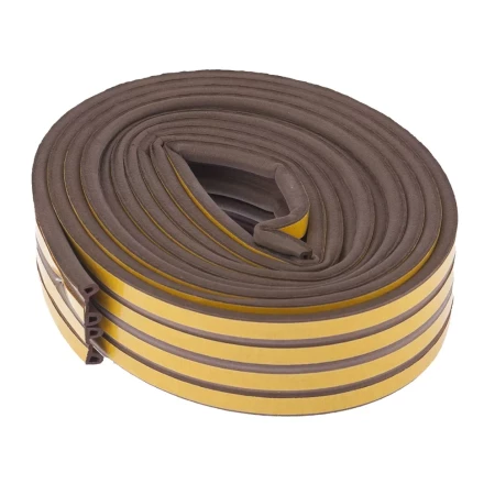 Уплотнитель 24 м профиль &quot;P&quot; коричневый СИБРТЕХ 93947 купить в Ханты-Мансийске