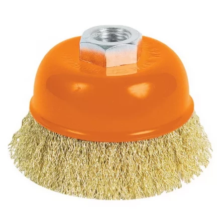 Щетка чашечная для шлифмашин 100мм M14 BS Кратон 1 11 02 005 купить в Ханты-Мансийске