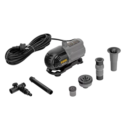 Насос фонтанный FNP31-24, 31 Вт, подъем 2,4 м, 1500 л/ч, колокольчик/2 каскада/гейзер Denzel 99031 купить в Ханты-Мансийске