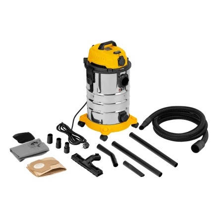 Пылесос строительный LVC30 Denzel 28293 купить в Ханты-Мансийске