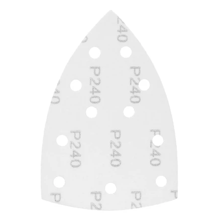 Треугольник абразивный на ворc. подложке под "липучку", перф., P 240, 150х150х100 мм, 5 шт. Denzel 738667 купить в Ханты-Мансийске