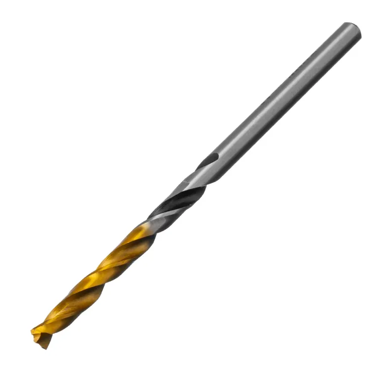 Сверло спиральное по металлу 3,5 x 70мм, Р6М5, Golden Tip, многогранная заточка, 2шт. Denzel 718270 купить в Ханты-Мансийске