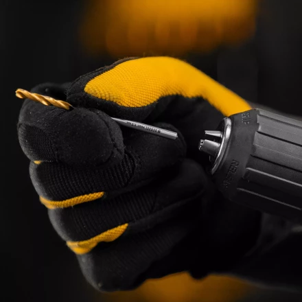 Сверло спиральное по металлу 3,5 x 70мм, Р6М5, Golden Tip, многогранная заточка, 2шт. Denzel 718270 купить в Ханты-Мансийске