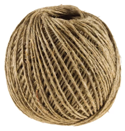 Шпагат STAYER хозяйственно-бытовой, льнопеньковый, d=1,4 мм, 60 м, 13,5 кгс, 1,25 ктекс 50110-060 купить в Ханты-Мансийске