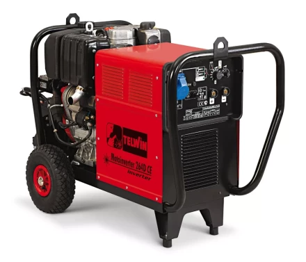 Инверторный сварочный бензогенератор Telwin MOTOINVERTER 264D CE двигатель LOMBARDINI купить в Ханты-Мансийске