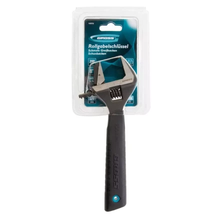 Ключ разводной, переставная губка, 200 мм, CRV GROSS 15572 купить в Ханты-Мансийске