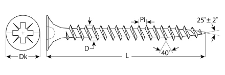Саморезы СУ-Б универсальные белый цинк коробка серия МАСТЕР купить в Ханты-Мансийске