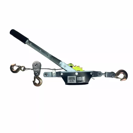 Лебедка рычажная гаражная HITCH CP 4002 4000 кг канат 3 м двойной храповый механизм (SZ073186) купить в Ханты-Мансийске