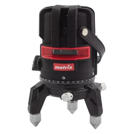 Лазерный уровень ML 05 Red, 20 м, 635 нм, резьба 5/8" Matrix 35066 купить в Ханты-Мансийске