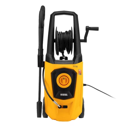 Моечная машина высокого давления Denzel 58229 R-170D, 2000 Вт, 170 бар, 360 л/ч, с барабаном купить в Ханты-Мансийске