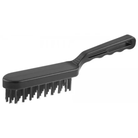 Щетка ЗУБР &quot;ЭКСПЕРТ&quot; проволочная стальная большая с пластмассовой ручкой, 5 рядов 35011-5_z01 купить в Ханты-Мансийске