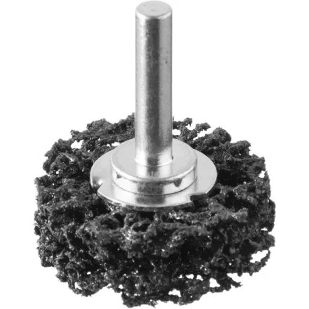 ЗУБР &quot;ПРОФЕССИОНАЛ&quot;. Щетка дисковая для дрели, нейлоновая проволока с абразивным покрытием, с открытой агрессивной структурой, 38мм 35162-038_z01 купить в Ханты-Мансийске