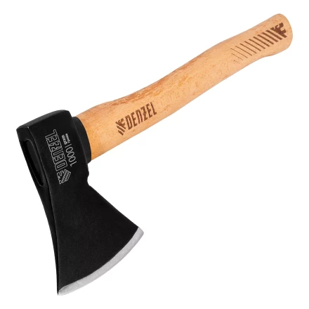 Топор, 1000 г Denzel 21634, кованый, буковое топорище купить в Ханты-Мансийске