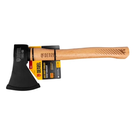 Топор, 1000 г Denzel 21634, кованый, буковое топорище купить в Ханты-Мансийске