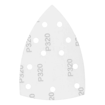 Треугольник абразивный на ворc. подложке под "липучку", перф., P 320, 150х150х100 мм, 5 шт. Denzel 738677 купить в Ханты-Мансийске