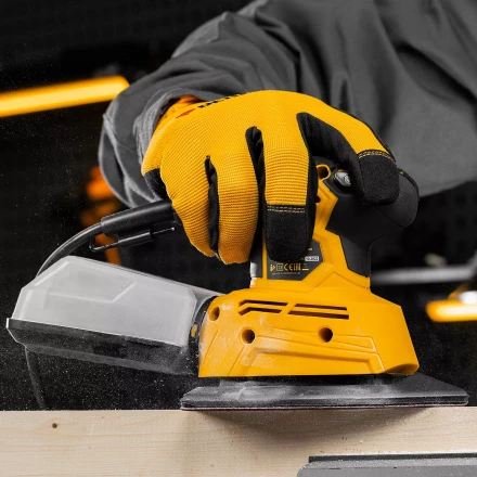 Треугольник абразивный на ворc. подложке под "липучку", перф., P 320, 150х150х100 мм, 5 шт. Denzel 738677 купить в Ханты-Мансийске