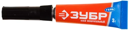 Клей-гель ЗУБР моментальный, на блистере, 3 г 41911 купить в Ханты-Мансийске