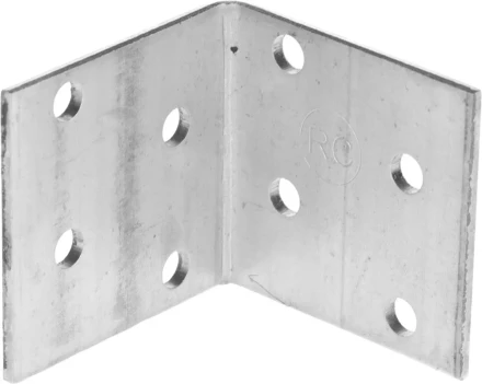 Крепежный угол ЗУБР "МАСТЕР" равносторонний, 40х60х60мм, 1шт 310206-040-060 купить в Ханты-Мансийске