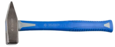 Молоток с фиберглассовой рукояткой, ЗУБР &quot;ПРОФЕССИОНАЛ&quot; 20035-10, кованый, 1000 г 20035-10 купить в Ханты-Мансийске