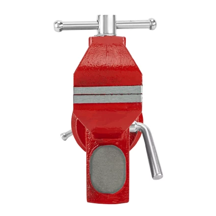 Тиски слесарные MTX 50 мм настольные поворотные c наковальней 18675 купить в Ханты-Мансийске