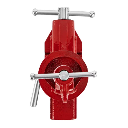 Тиски слесарные MTX 50 мм настольные поворотные c наковальней 18675 купить в Ханты-Мансийске